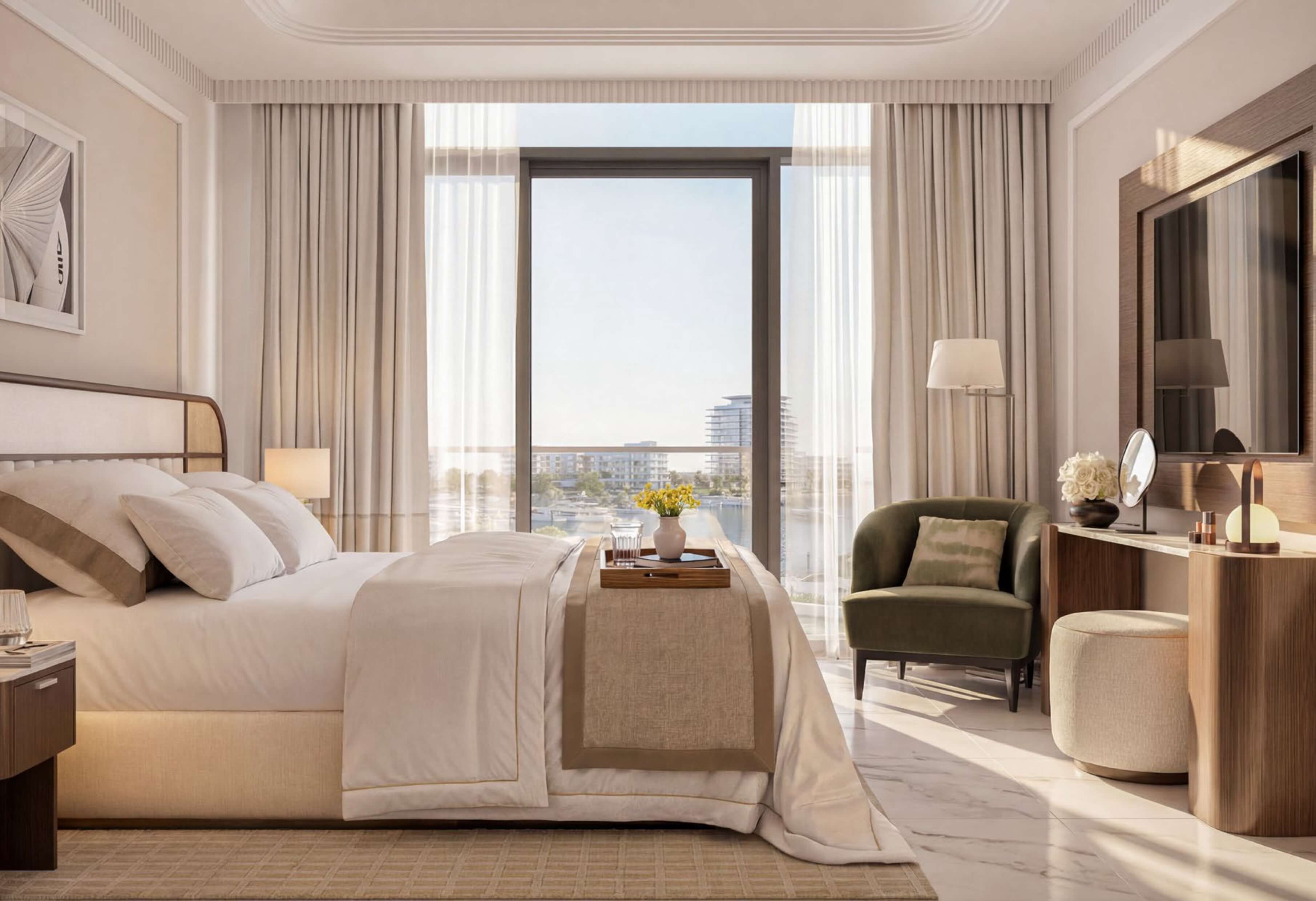 Three bedroom residence at The Bristol Hotel & Residences