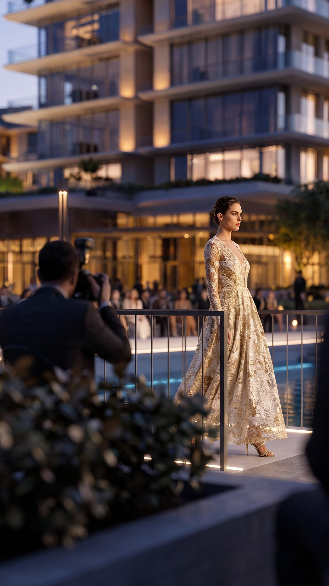 An evening fashion and cultural event near The Bristol Residences