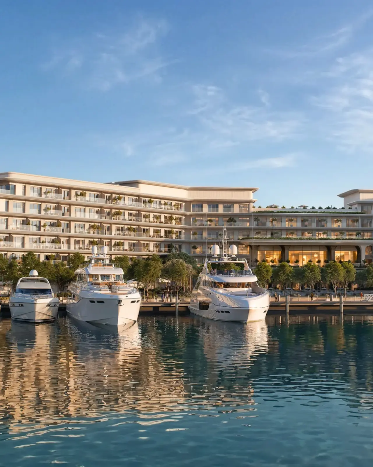 Private waterfront homes on Ramhan Island